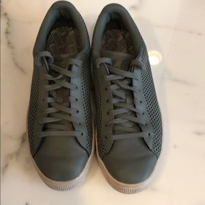 Puma - Basket Classic sz 10D - gray